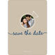 Navy Wedding Union Photo Save the Date Cards Image 2 of 6